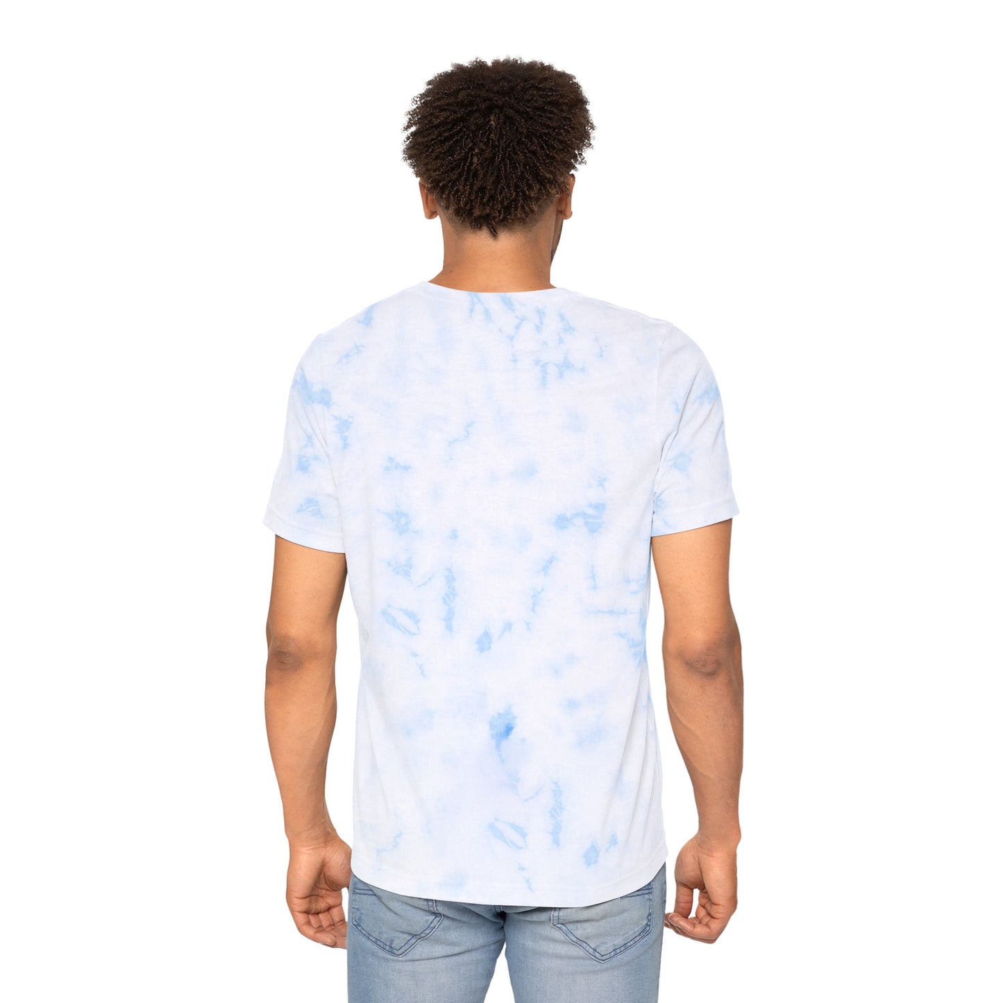 Heaven is the Goal Blue Tie-Dyed T-Shirt