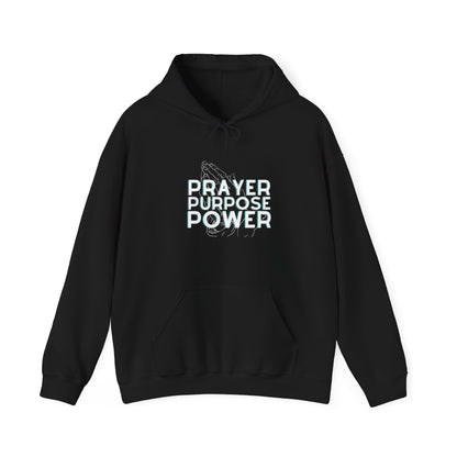 Prayer Purpose Power Hooded Sweatshirt
