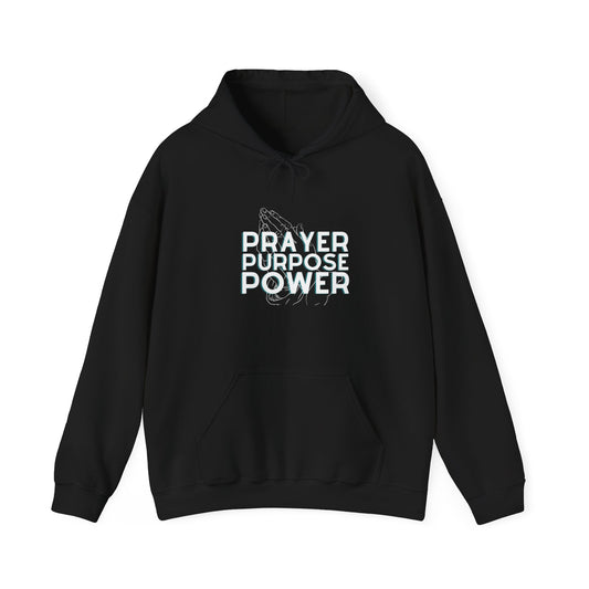 Prayer Purpose Power Hooded Sweatshirt