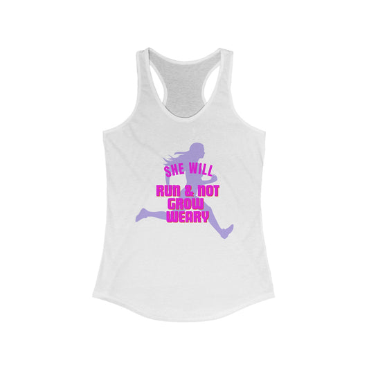 She will Run & Not Grow Weary Tank