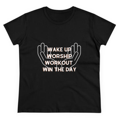 Wake Up Worship Workout Win the Day