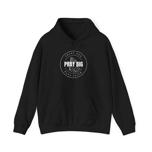Copy of Pray Big Trust God Hooded Sweatshirt